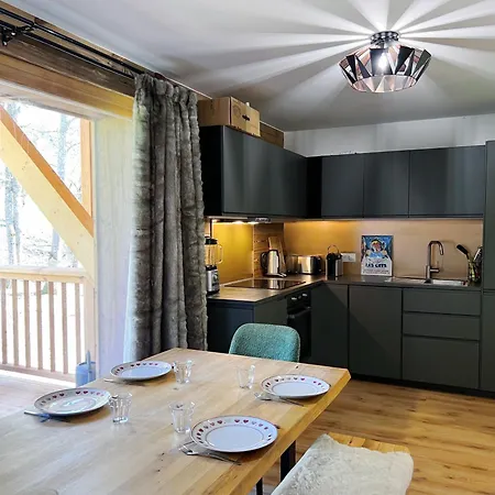 Duplex Avec Wi-fi Et Parking Prive Aux Gets - Fr-1-671-263 דירה לה ג'ט
